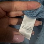 J. Jill Blue Hooded Tunic Sweater Ribbed Size Small‎ Petite Photo 4