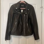 EXPRESS NWT faux leather jacket Photo 0