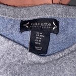 Nanette Lepore  grey wool sweater M Photo 4