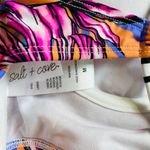 The Cove Salt +  Lilac Hawaii Printed Bikini Top Medium Photo 4