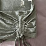 PacSun Green one shoulder top Photo 2