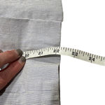 Calvin Klein Pencil Skirt Blue White Micro Stripe Photo 8