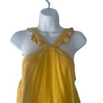 Listicle NWT Size Medium Boutique Yellow Flowy Top Photo 1