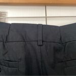 Merona  Women's 12 Mid-Rise Black Wide Leg Pants Trouser Business Career Casual Photo 4