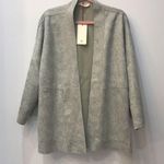 Solitaire Anthropologie  sage green cardigan Jacket Kimono Size Large Photo 1