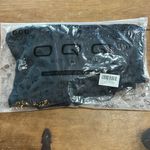 OQQ Woman’s yoga jumpsuit black ribbed bell bottoms Size Small Photo 7