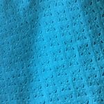 Talbots Star Eyelet Pencil Skirt Turquoise - Sz 8 Photo 5