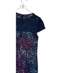 Betsey Johnson Betsey‎ Johnson Women's Dress Lace Multi Transparent Overlay Floral Navy 4 NWT Photo 6
