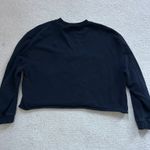 Topshop  Cropped Crewneck Sweatshirt Photo 2