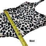 Dixperfect NEW  Malibu Retro 80/90s High Cut Low Back Leopard One Piece Size S Photo 12