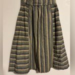 Anthropologie EUC Maple Blue and Green Chlorophyll Strapless Study Dress size 2 Photo 6