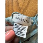 Vtg Y2K Mesh Floral Babydoll Top Size M Fairy Grunge Festival Coquette Arianne Size M Photo 3