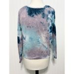 Wall Flower Wall Flower Women's Tie Dye Long Sleeve Tie Front Top Multi-Color Size Medium Photo 3