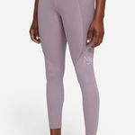 Nike Femme Fast 7/8 Running Leggings Size Medium Lavender Violet Purple Leggings Photo 1