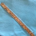 AURORA BOREALIS crystal beaded choker necklace vintage 1950 elegant size 16” Silver Photo 6