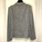 appleseed's Appleseed chevron patterned black and white soft 2 button blazer jacket Photo 3