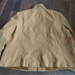 Dress Barn  Yellow Zip Blazer Jacket Size 24W Photo 9