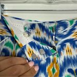 Peter Millar  Wicking Pants‎ Women's 6 Cropped Golf Cotton Blend Blue White Photo 3