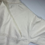 Madewell NWT Cocoon Sleeve Jean Jacket Ecru Cream White Collarless NU399 XS Photo 8