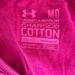 Under Armour Fuchsia Pink Semi-Fitted Short Sleeve Shirt Women's Medium Photo 4