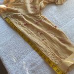 Hope &Harlow Hope & Harlow blouse high/low tie at bottom lace insert sleeves Size medium NWT Photo 5