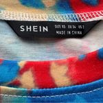 SheIn Women's Cropped Halloween Pumpkin Tie Dye Short Sleeve Graphic T-Shirt XS Photo 2