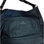 Daisy Fuentes  Black Textured Bag with Gold Accent Photo 1