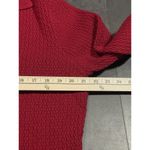 Talbots Vintage  Shirt Jacket Tunic Women's Size L Red Stretch Preppy D-50‎ Photo 6