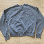 Alphalete  Woman's Oversize  Pullover Sweatshirt Size‎ S Blue Photo 0