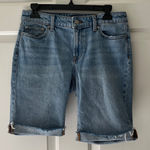 Talbots Light Blue Denim Shorts Great Condition Photo 0