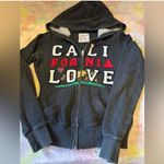 Love me by reflex Reflex gray “California Love” zip up hoodie Photo 4