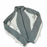 PROFORMEX Athletic Jacket Women's Size S Full Zip Gray White Performance Photo 1