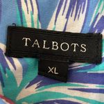 Talbots Ratti Tropical Print Classic Cotton Shirt Size XL Preppy Resortwear Photo 5