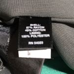 Banana Republic Monogram Seamed Pencil Skirt Grey Size 2 NWT Lined Photo 5