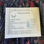 Banjamth Blue Peacock Lightweight Soft Gypsy Festival Abstract Bohemian Women’s Size M Photo 13