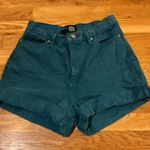 BDG Mom High Rise Shorts Teal Photo 0