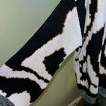 ANNIWEAR NWT Crewneck Black/White/Gold Sweater size XL Photo 4