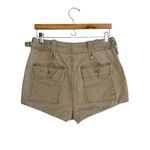 Free People  Gunner High Rise Olive Green Shorts Size 8 Photo 2