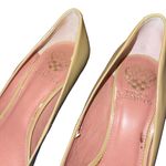 Vince Camuto Nude Peep Toe Pump Patent Women’s Size 8.5B 3.5” Heel Photo 1