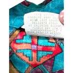 VTG Roper Aztec Southwestern Neon Button Up Shirt Large Cotton Rodeo Cowboy Photo 4