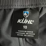 Kuhl  Womens Carbon Stratus Hiking Outdoor Skort Size 10 Photo 3