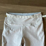 Outdoor Voices  Size Small Color Block Leggings Oatmeal Gray Photo 6