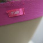 PINK - Victoria's Secret  lace trimmed triangle bra in white and pink size medium. Photo 9