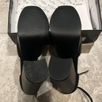 AQUA Bloomingdale’s Lisa Ankle Strap Platform Sandals in Black, Size 9 New $138 Photo 4