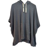 UGG Koolabura by  blue hooded poncho hooded pullover topper L Photo 1
