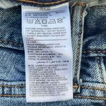 Old Navy Blue & Red Denim Patchwork Distressed Jeans Size 36x30 Photo 7