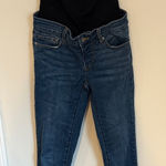 BLANQI Women's Dark Blue Skinny Jeans Maternity 4 Pregnancy Stretch Comfort Photo 0