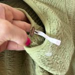 Free People  NEW Medium/Large Midi Sweater Dress Gabby Seamless Green Photo 4