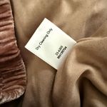 Anthropologie NWOT Tina + Jo Josephine Velvet Taper Trousers Pants Mauve $138 M Photo 8