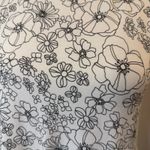 J. Jill Women’s Floral Sleeveless Top Size S White Photo 4